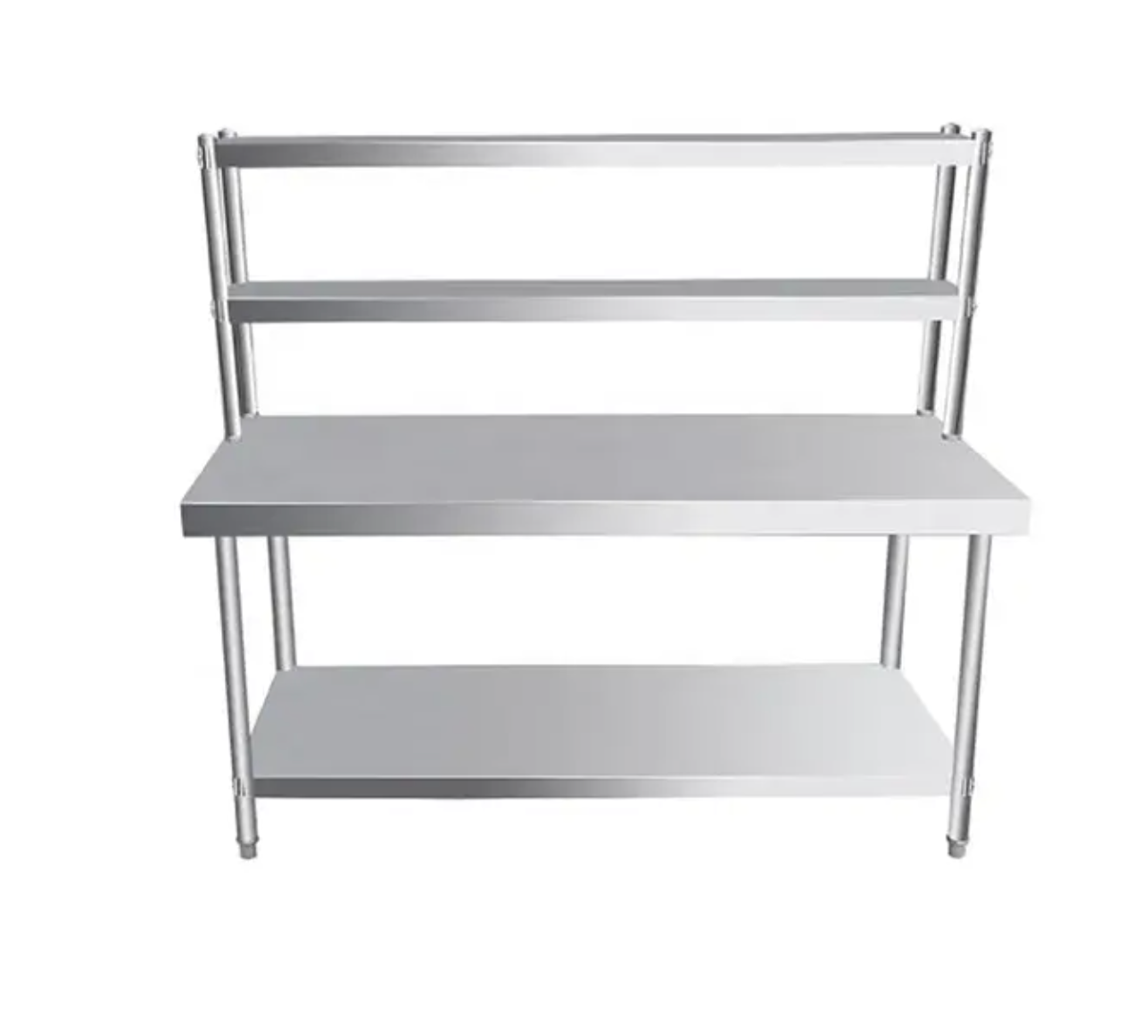 2-Tier Stainless Steel Top Shelf