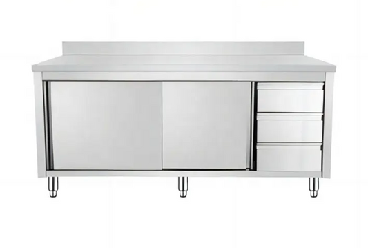 Restaurant Working Table Stainless Steel